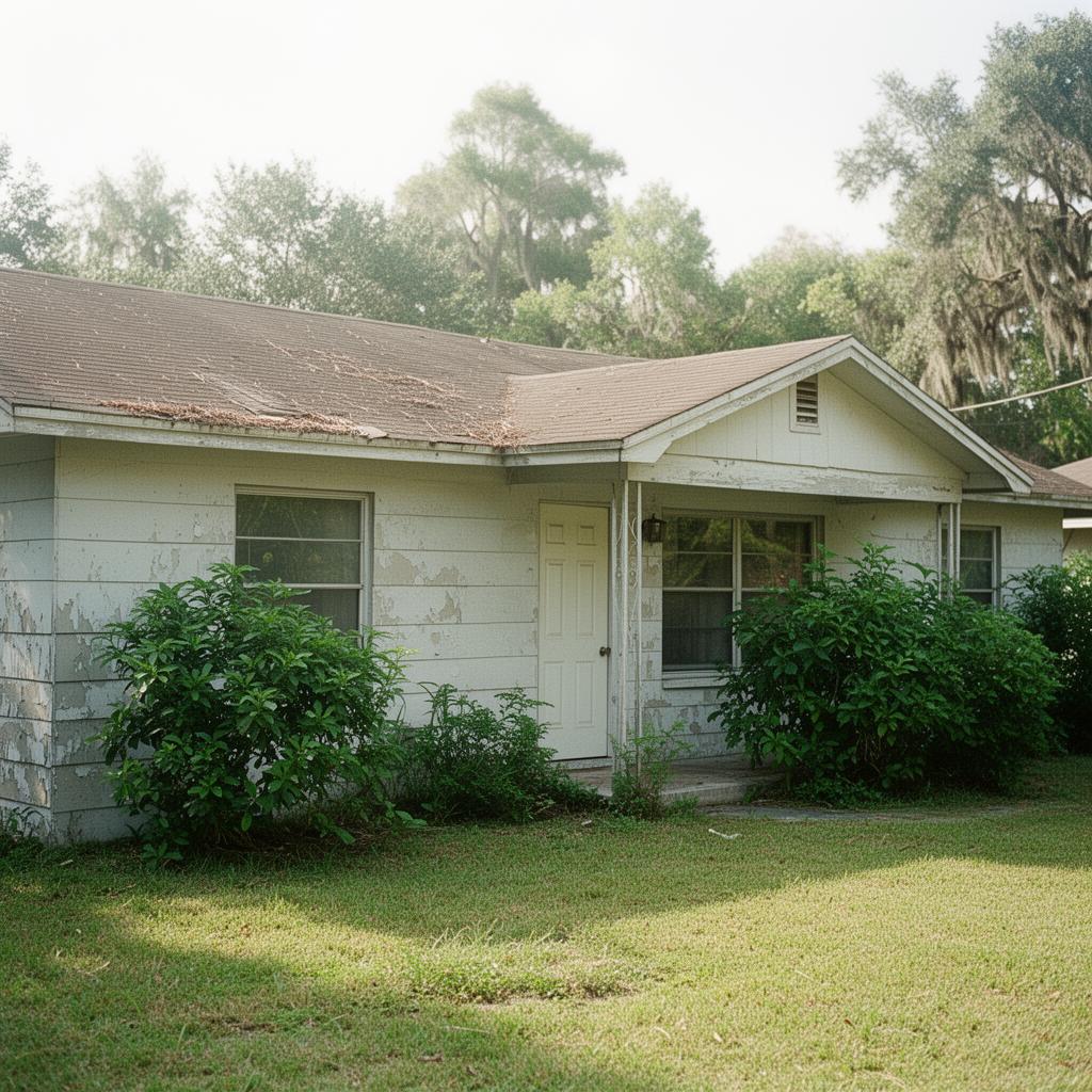 Older Florida home in need of repairs